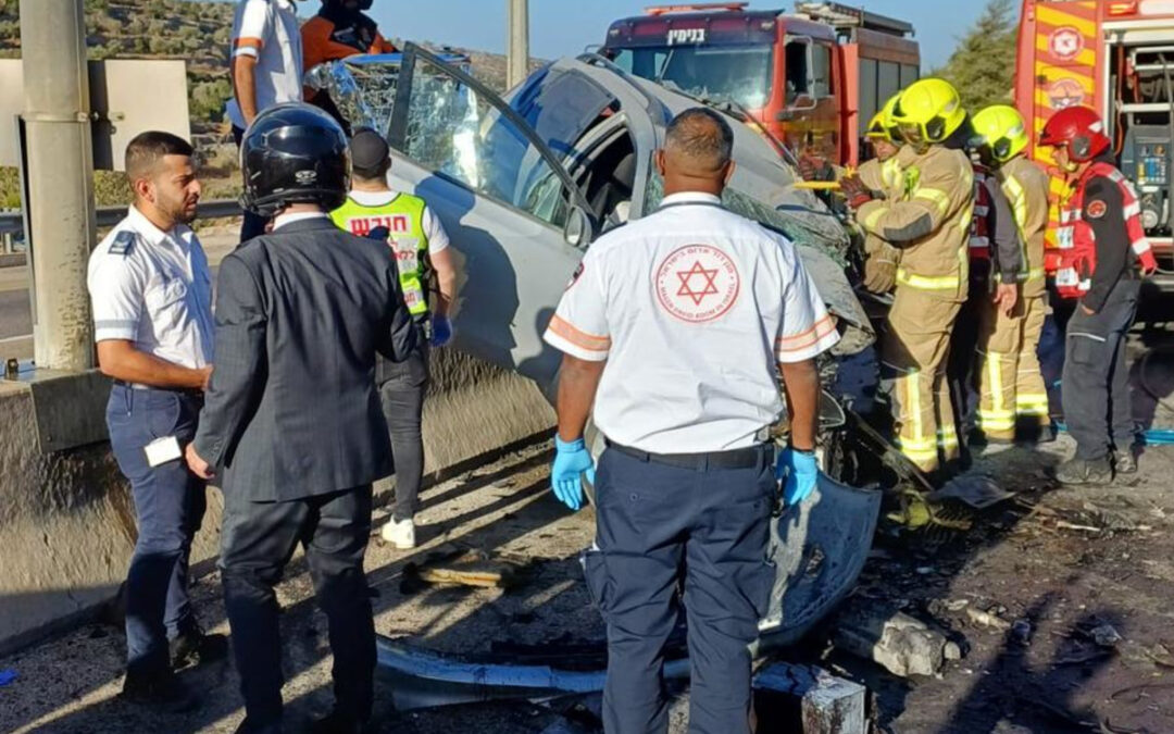 תאונת דרכים קשה בכביש 443: נקבע מותה של אישה כבת 30