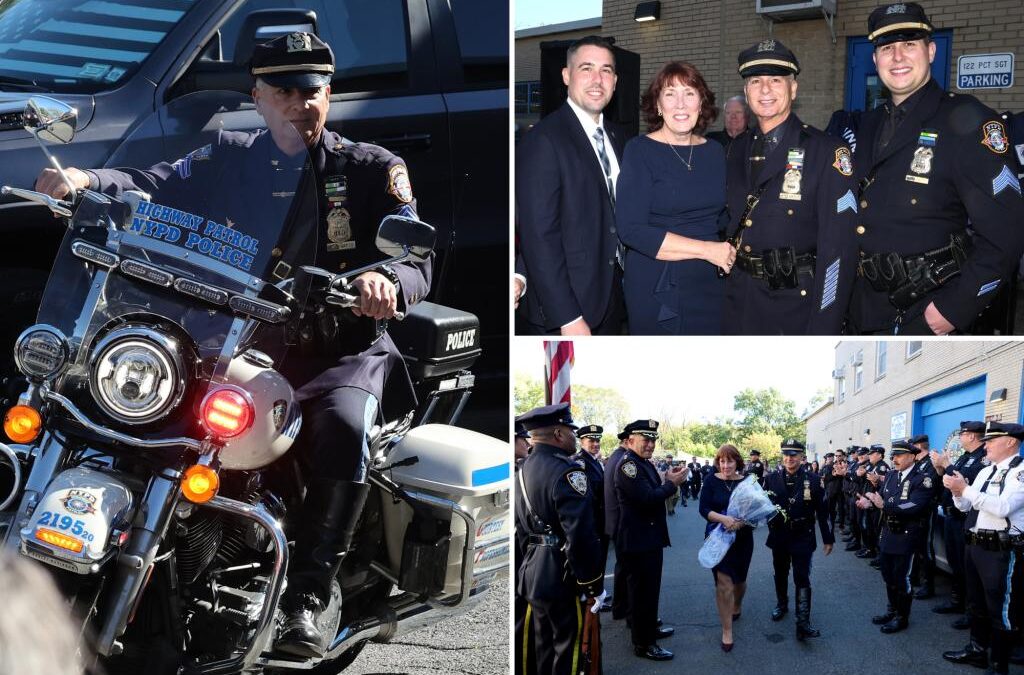 Legendary NYPD highway sergeant retires after 38 years and hundreds of VIP escorts: ‘I love what I do’