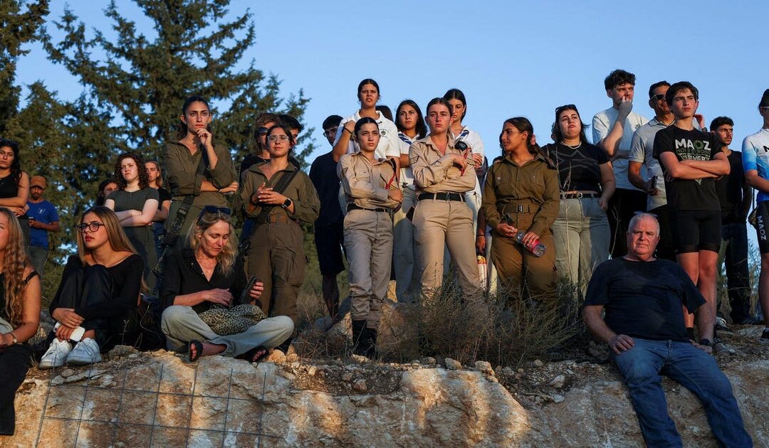 Funerals held for two Israeli soldiers killed by anti-tank missile in southern Gaza