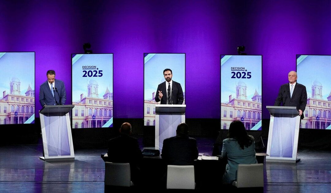 Zohran Mamdani accused of supporting 'global jihad' by Republican opponent Curtis Sliwa in final NYC mayoral debate
