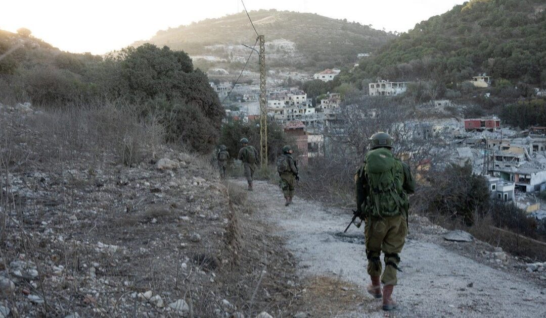 One man killed in Israeli incursion into south Lebanon, health ministry says