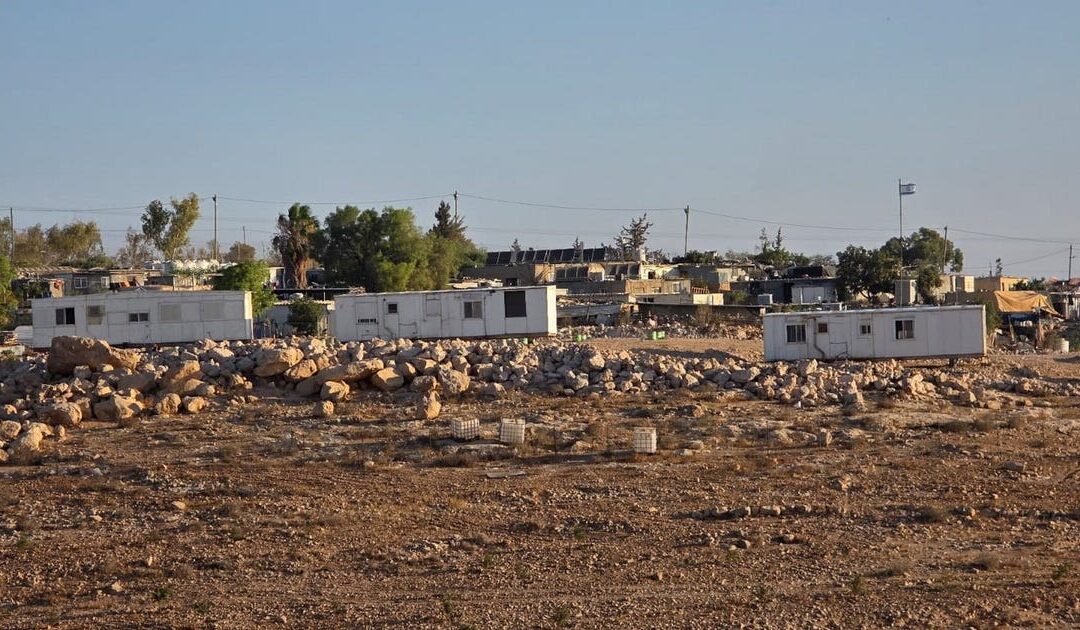 Israeli settlers violate court order to erect West Bank outpost, as authorities pass the buck