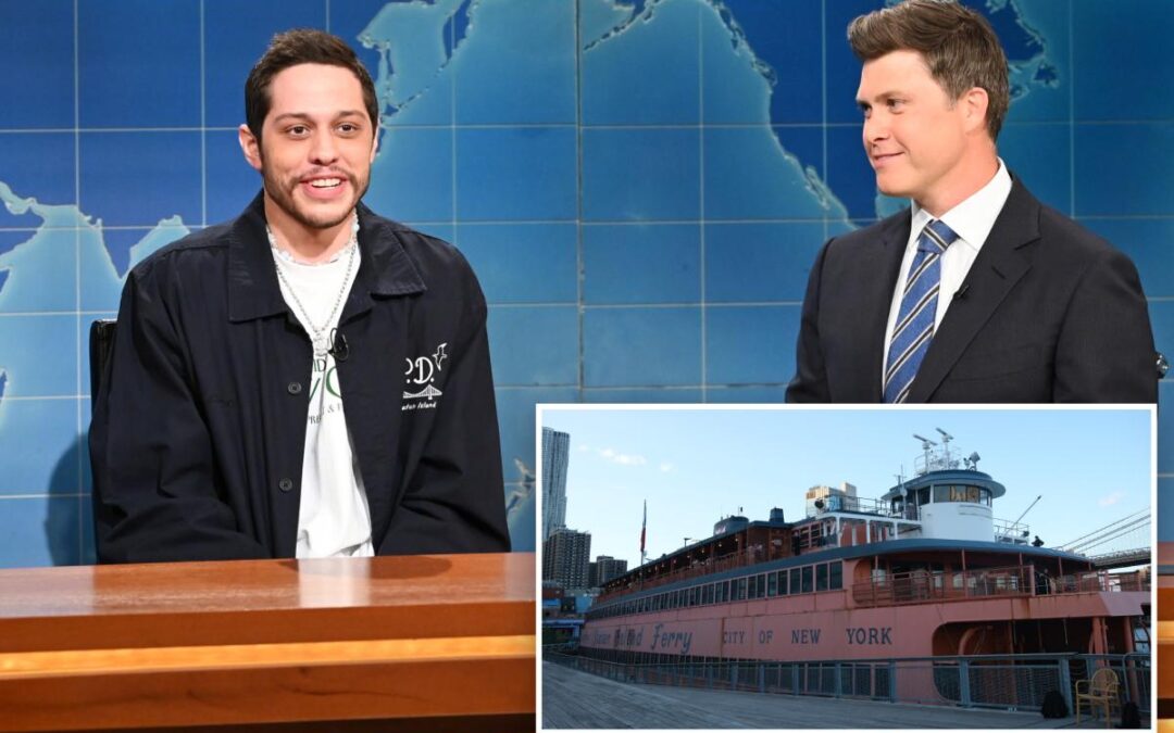 Pete Davidson and Colin Jost’s NYC ferry project drowns in massive fees