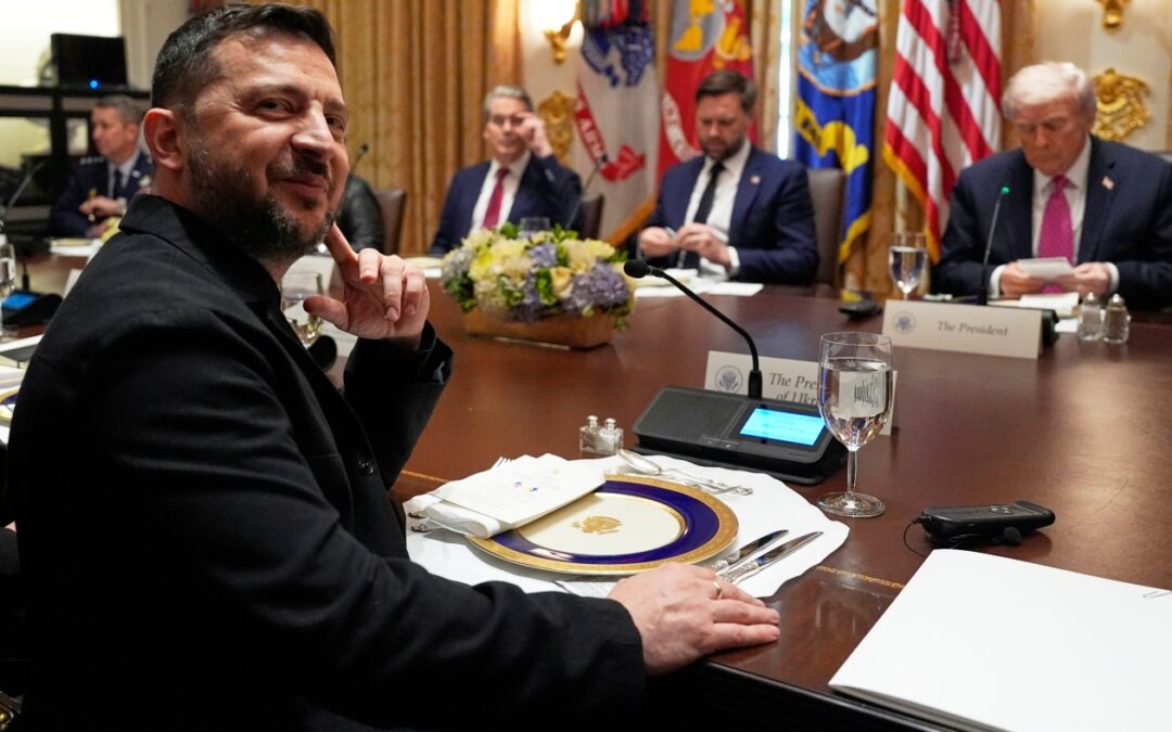After Zelenskyy meeting, Trump calls on Ukraine and Russia to 'stop where they are' and end the war