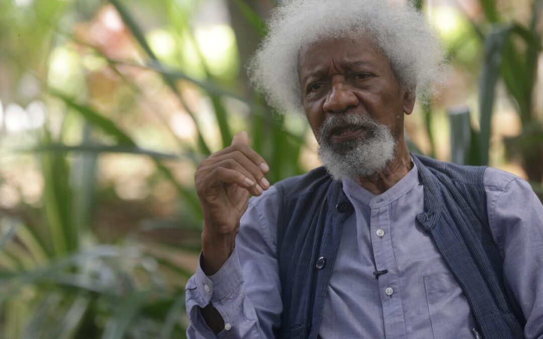 Nigerian Nobel winner Wole Soyinka says U.S. revoked his visa after Trump criticism
