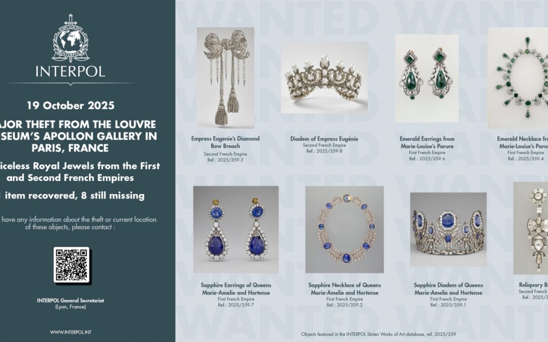 Suspects arrested over the theft of crown jewels from Paris' Louvre museum