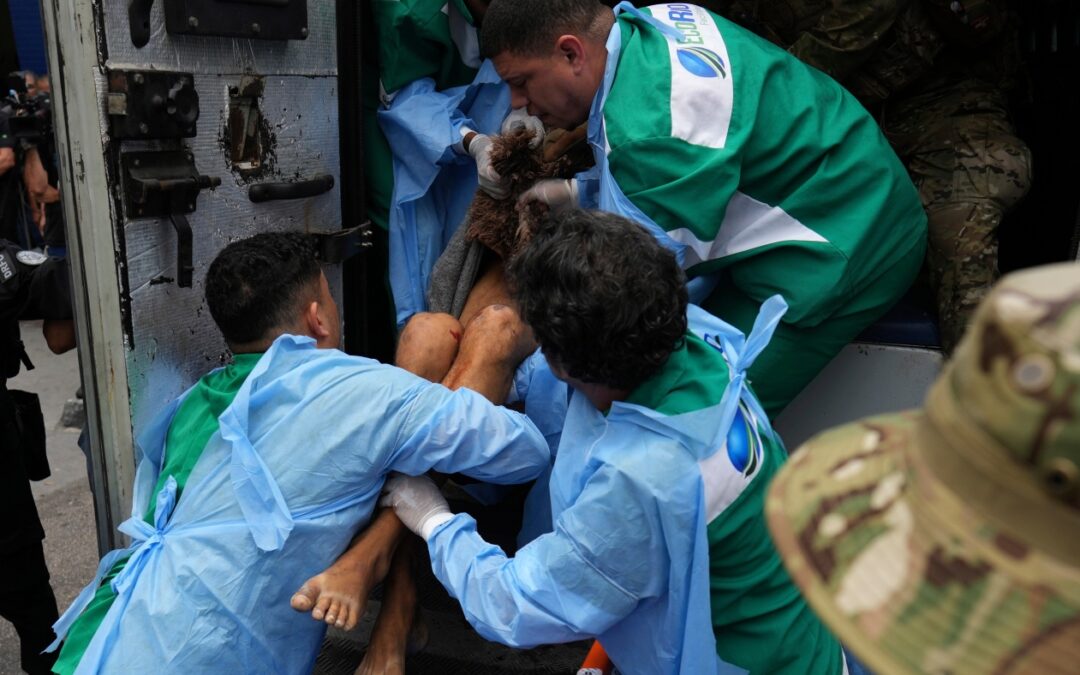 Huge Brazilian raid on Rio gang leaves at least 64 people dead and 81 under arrest