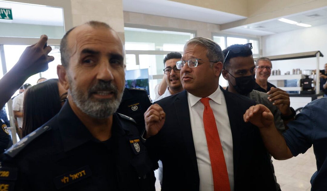 Police chief clashes with Ben-Gvir over probe into leak by former IDF legal chief