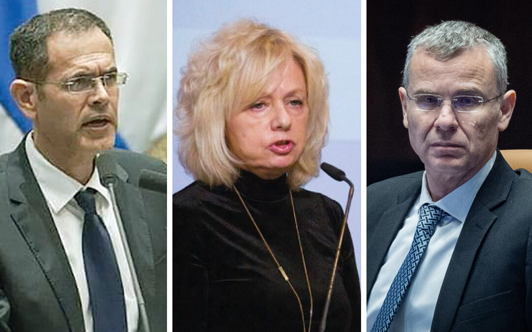 סיכול ממוקד: התוכנית של סעדה ולוין להזזת היועמ"שית גלי בהרב מיארה מתפקידה
