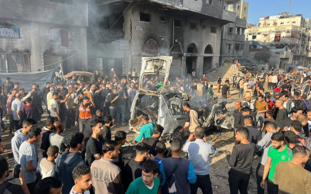 השבת מתחממת: דיווחים על תקיפות חריגות בעזה ובלבנון | צפו בתיעודים