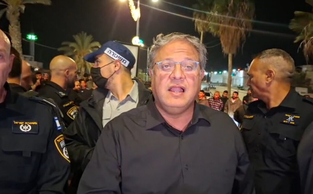 איתמר בן גביר הגיע לדרום – ועורר סערה: "גזען שבא לעשות פרובוקציות"