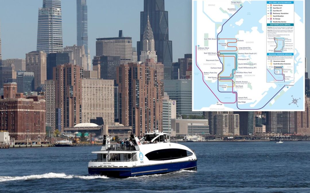 NYC Ferry route redesign coming in December following ridership boom