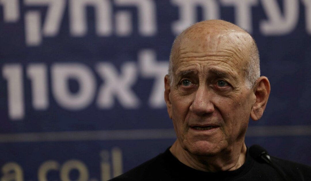 Hind Rajab Foundation asks German authorities to arrest ex-Israeli PM Ehud Olmert