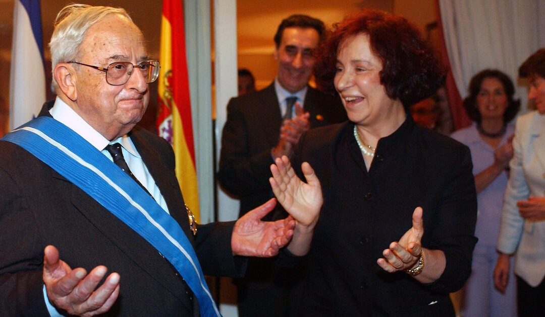 My father, Yitzhak Navon, believed in humanity. I'm glad he can't see us now