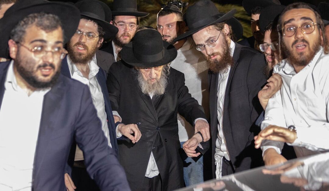 Ultra-orthodox faction leader comes out in support of IDF draft exemption bill