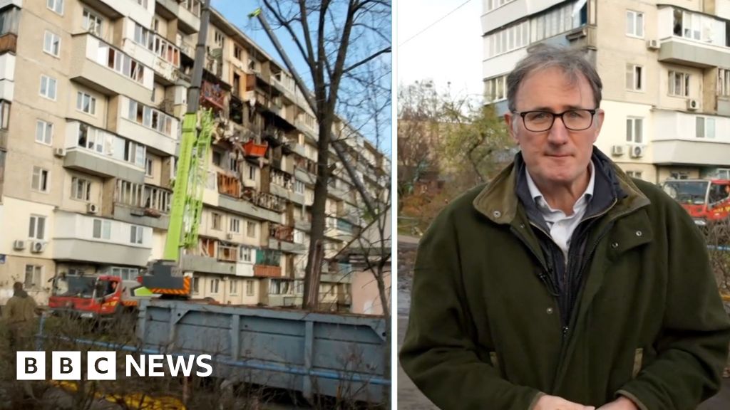 'Astonishingly lethal': BBC reports from site of Russian strike in Kyiv