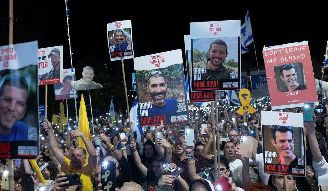 Hostage return, anti-government protests set to take place across Israel