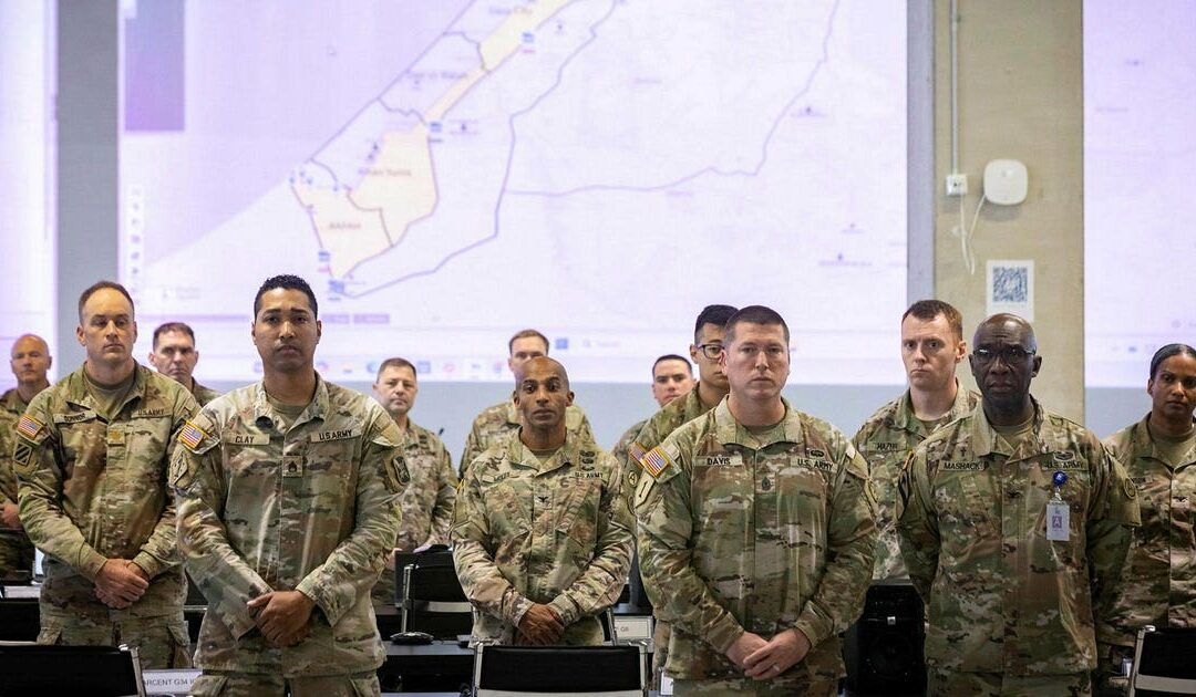 U.S. to scale back command center in Israel, aims to relocate Gazans to Israeli-held areas