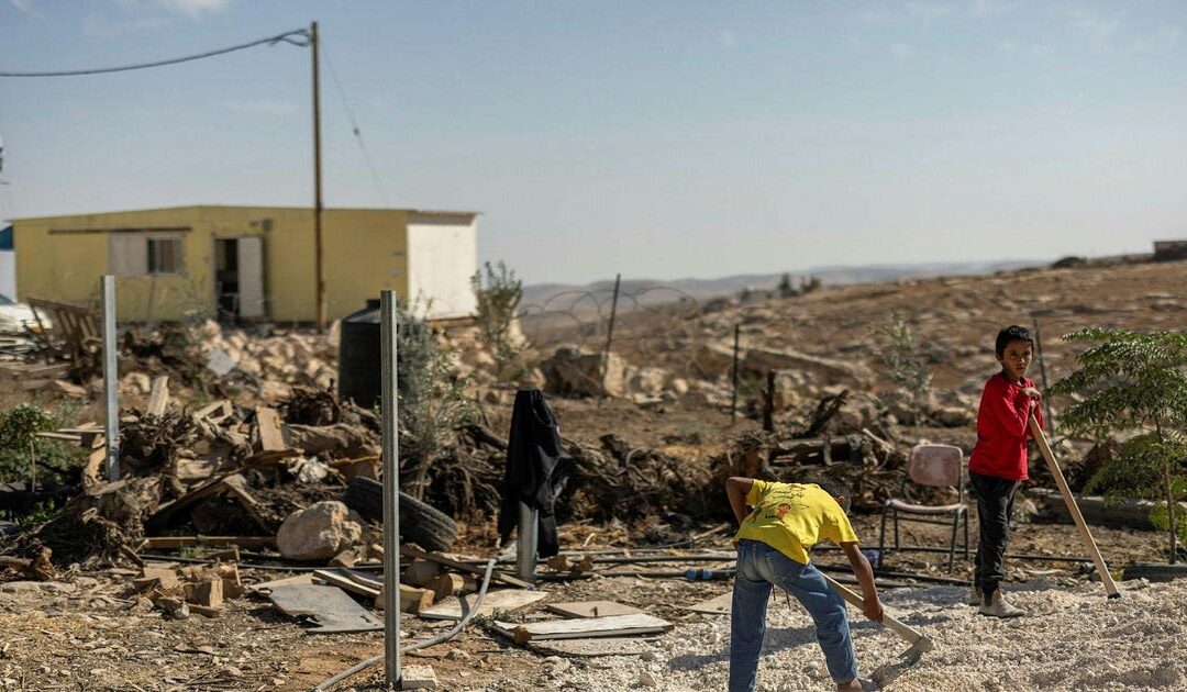 Israel plans to demolish West Bank village after residents challenge settler outpost