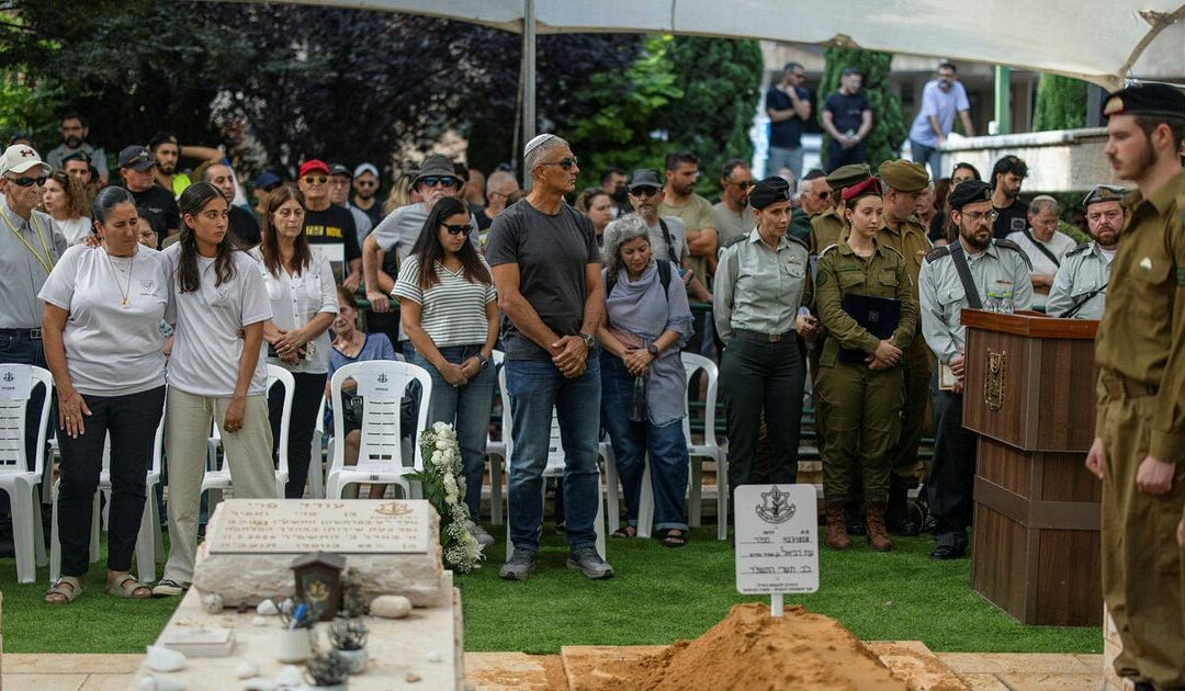 Slain hostage Oz Daniel laid to rest in Israel after body returned from Gaza