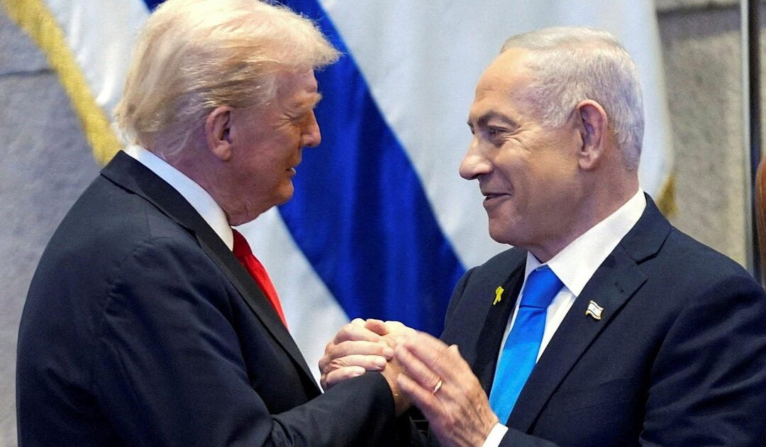 With a pardon, Trump is trying to lure Netanyahu into signing a peace deal with Palestinians