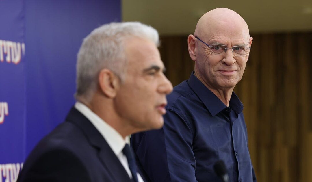Retired IDF general who saved son during Oct. 7 Hamas attack joins Israeli opposition leader's party