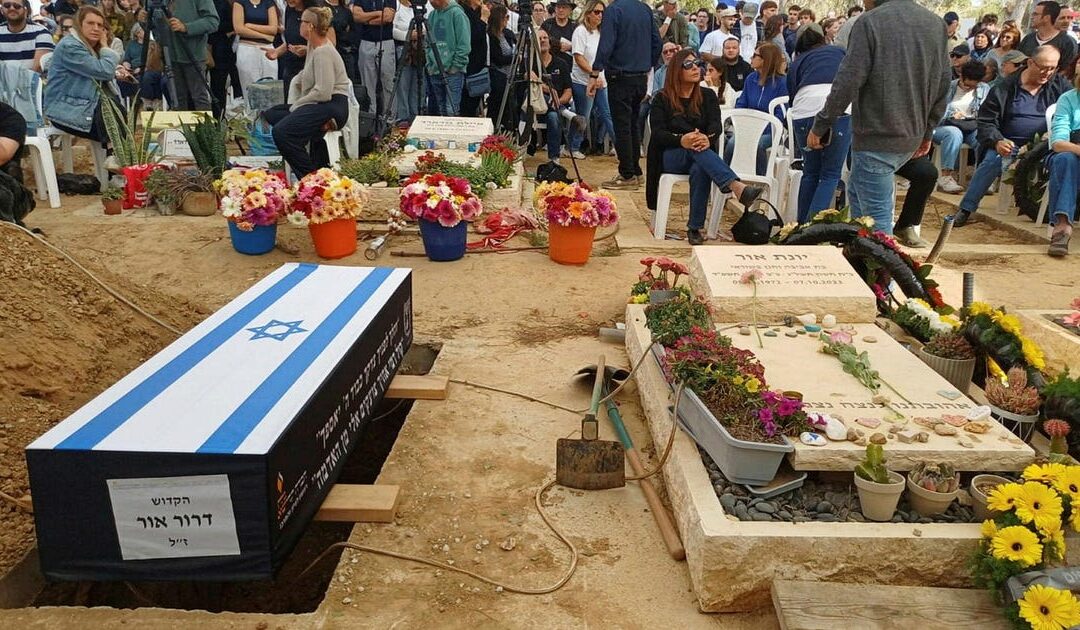 Thousands attend funeral of Dror Or, Kibbutz Be'eri's last hostage