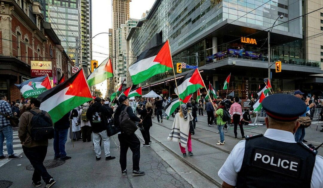 Report: Pro-Palestinian activists arrested during off-campus Israeli event in Toronto