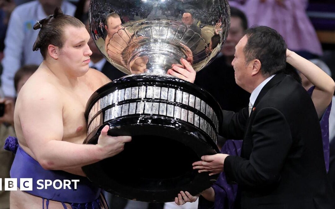 Ukraine's Aonishiki becomes sumo champion in Japan