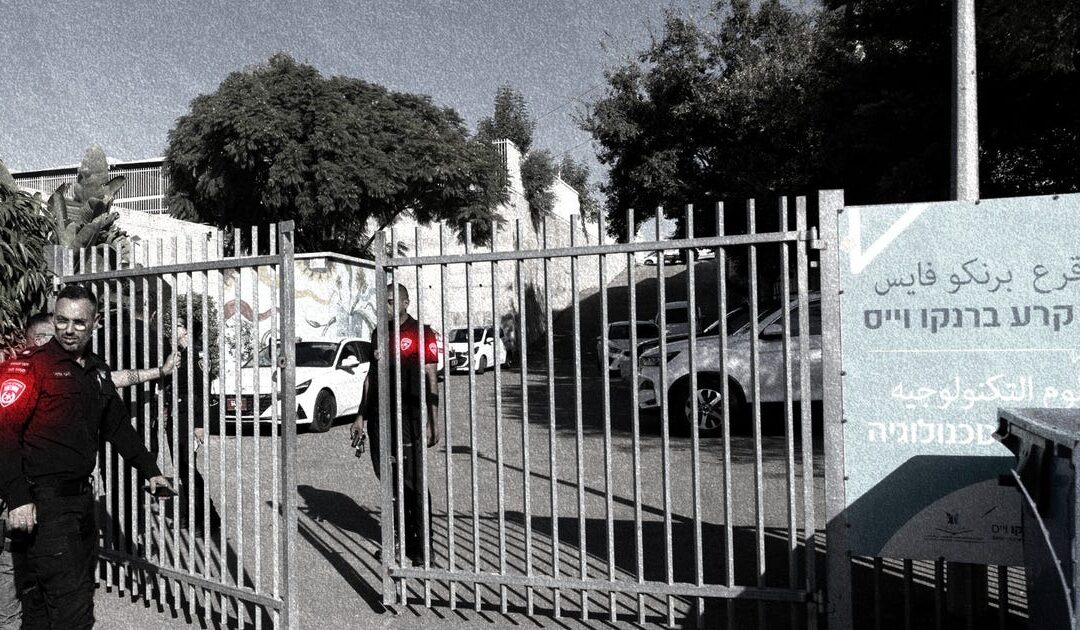 Under its Kahanist police minister, Israel has abandoned Arab schoolchildren