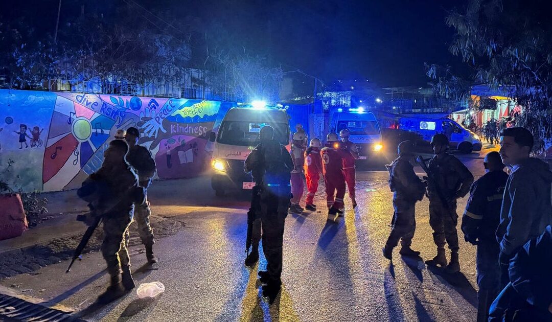 Thirteen killed in Israeli strike on Palestinian refugee camp in Lebanon