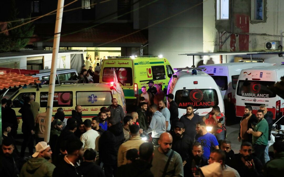 Israeli airstrike on a Palestinian refugee camp in Lebanon kills 13 people