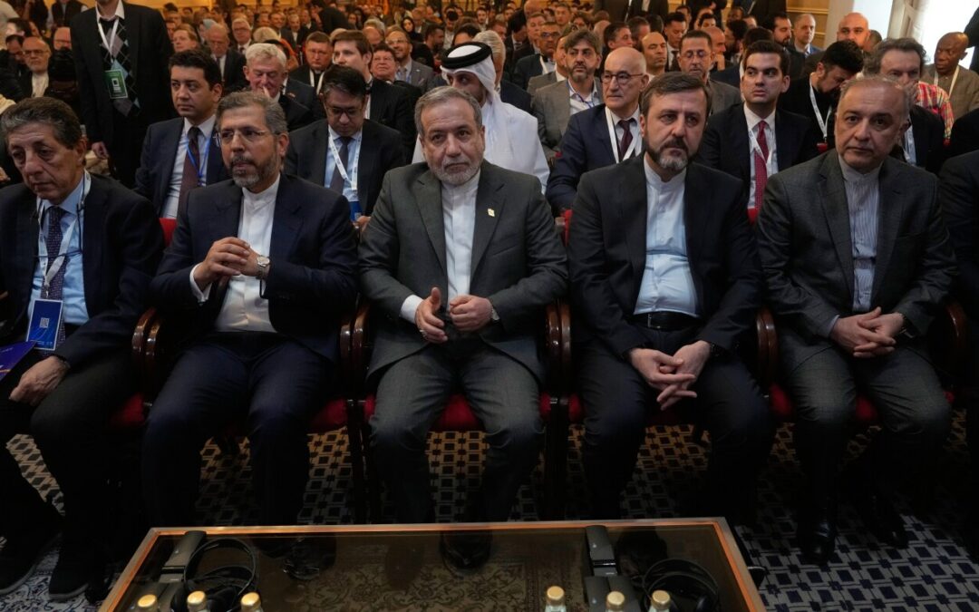 Iran's foreign minister says the nation is no longer enriching uranium at any site in the country
