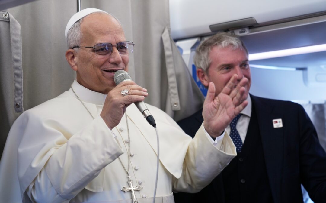 Pope Leo XIV embarks on first overseas trip, visiting Turkey and Lebanon