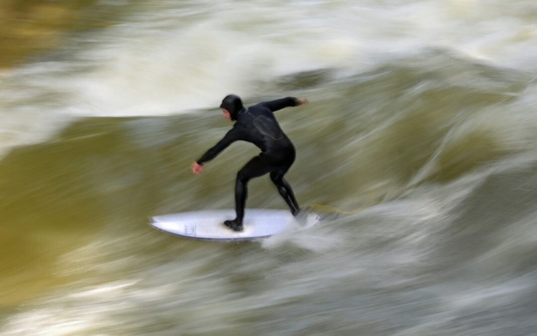 Surf's down! Munich, until now an inland surfing hotspot, has lost its biggest wave