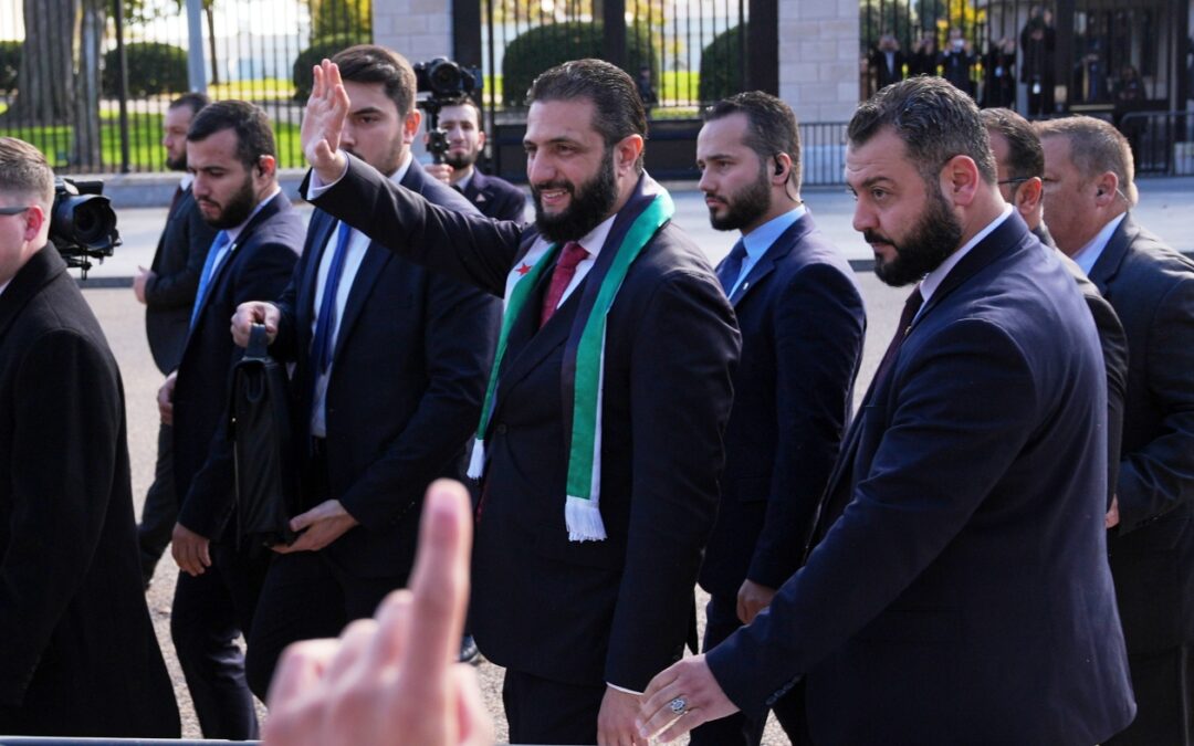 Syrian President Sharaa makes the 1st White House visit by a Syrian head of state