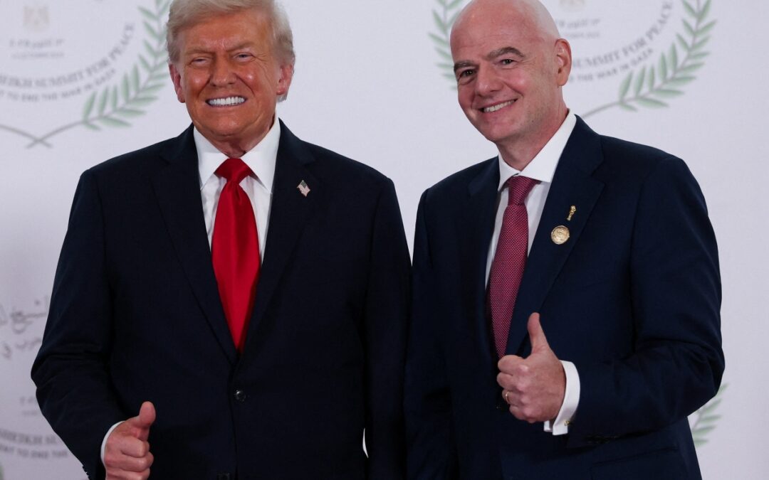 FIFA head says 'you will see' at World Cup draw if Trump receives new peace prize