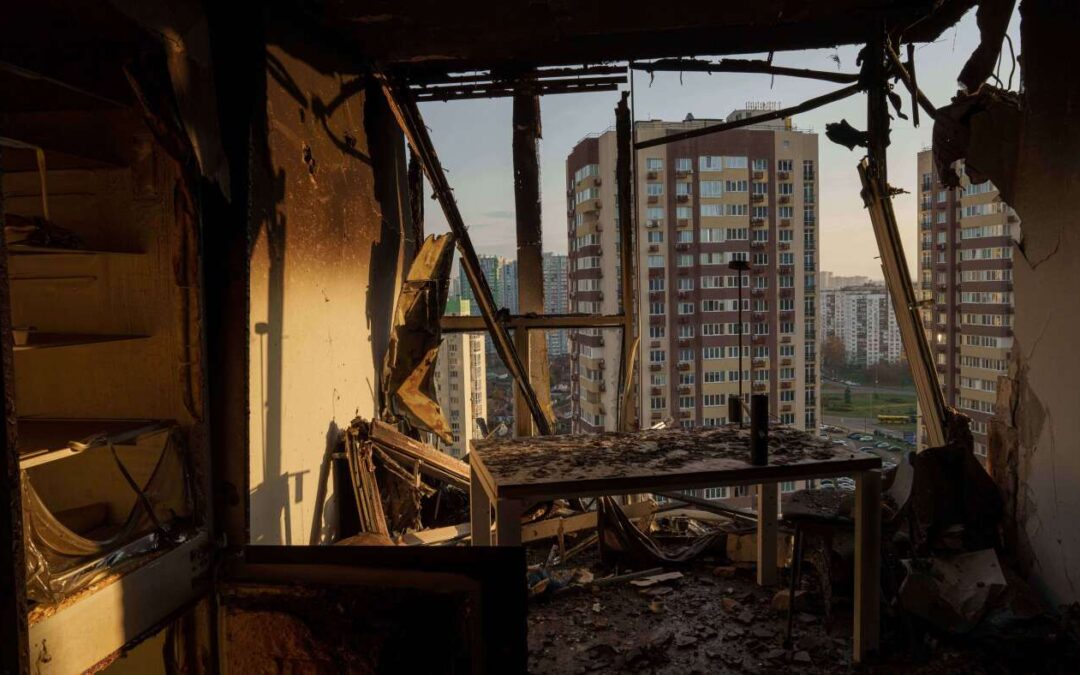 Russia's massive attack on Kyiv kills at least 4 people, injures dozens of others