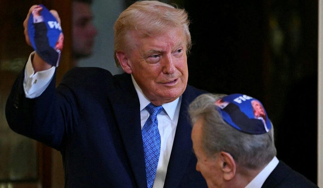 Trump hosts a very MAGA Hanukkah at White House, says 'Congress is becoming antisemitic'