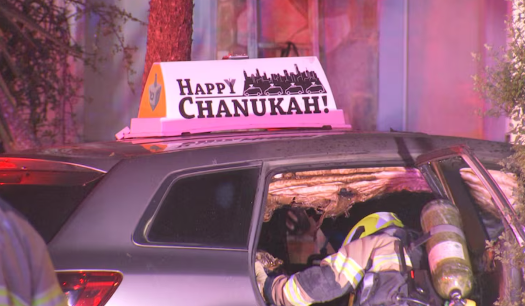 Rabbi's car in Melbourne, Australia, damaged in suspected antisemitic firebombing attack