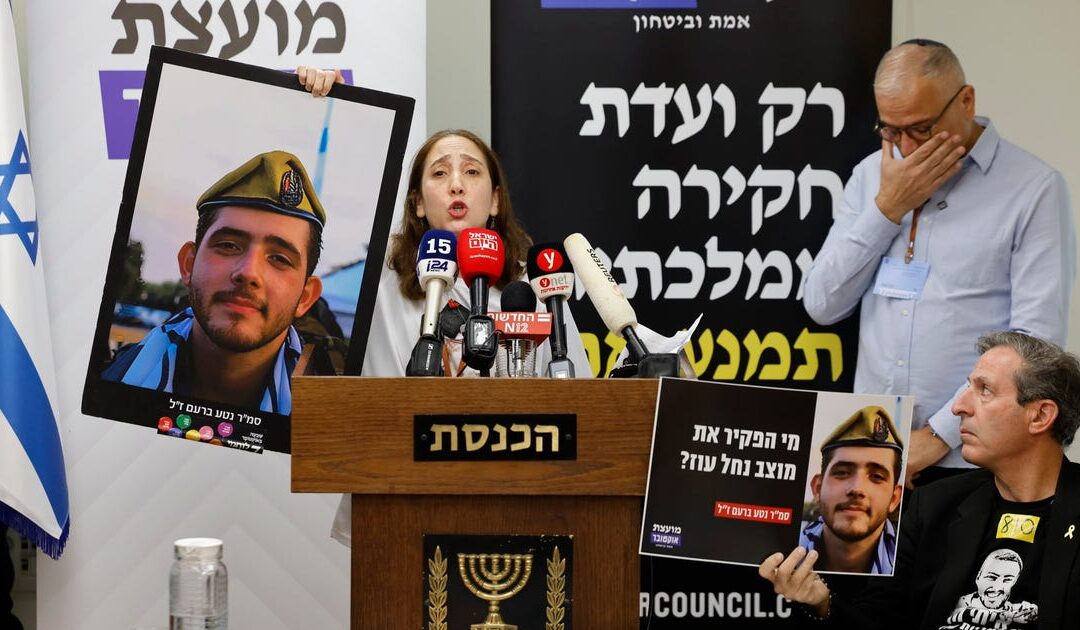 Oct. 7 parents warn MKs backing politicized 'cover-up' probe will 'carry a mark of shame for life'