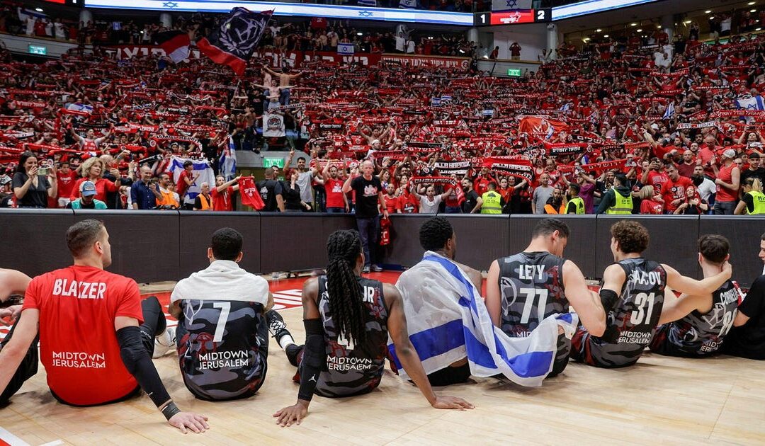 European basketball returns to Israel nearly 800 days after the Gaza war began