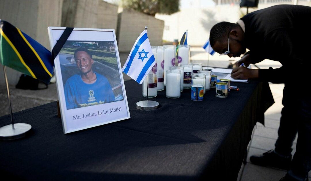 Tanzanian family of Gaza hostage sues Israeli foreign ministry over airing murder video