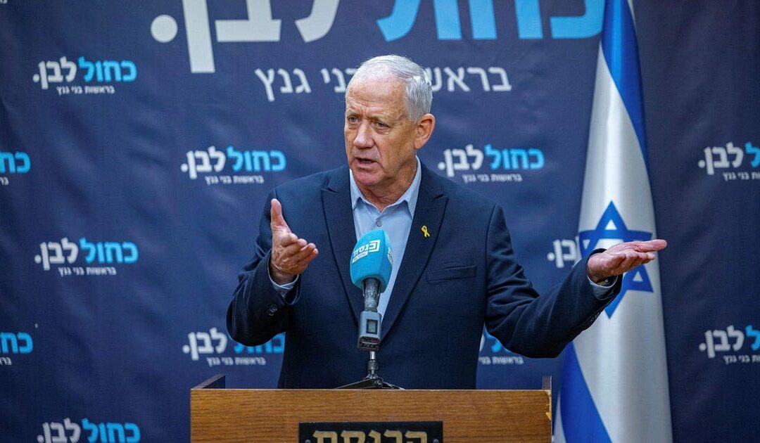 Gantz reportedly rejects claims he is bound to anti-Netanyahu bloc: 'Where did I sign?'