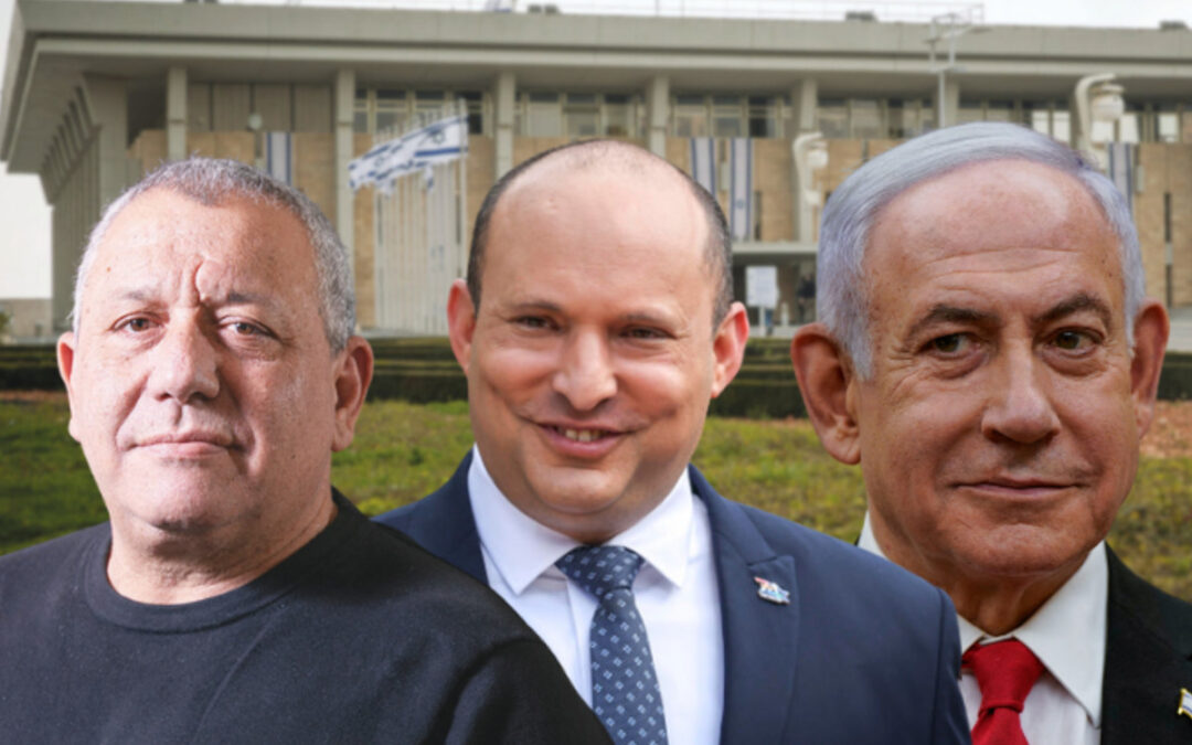 "ככה מתנהלים המשטרים הכי אפלים": איזנקוט ובנט משלבים כוחות נגד נתניהו