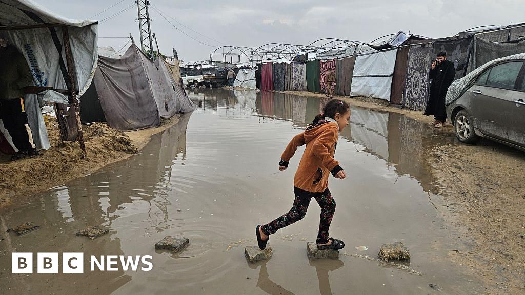 Flood misery for Gazans awaiting next stage of peace plan