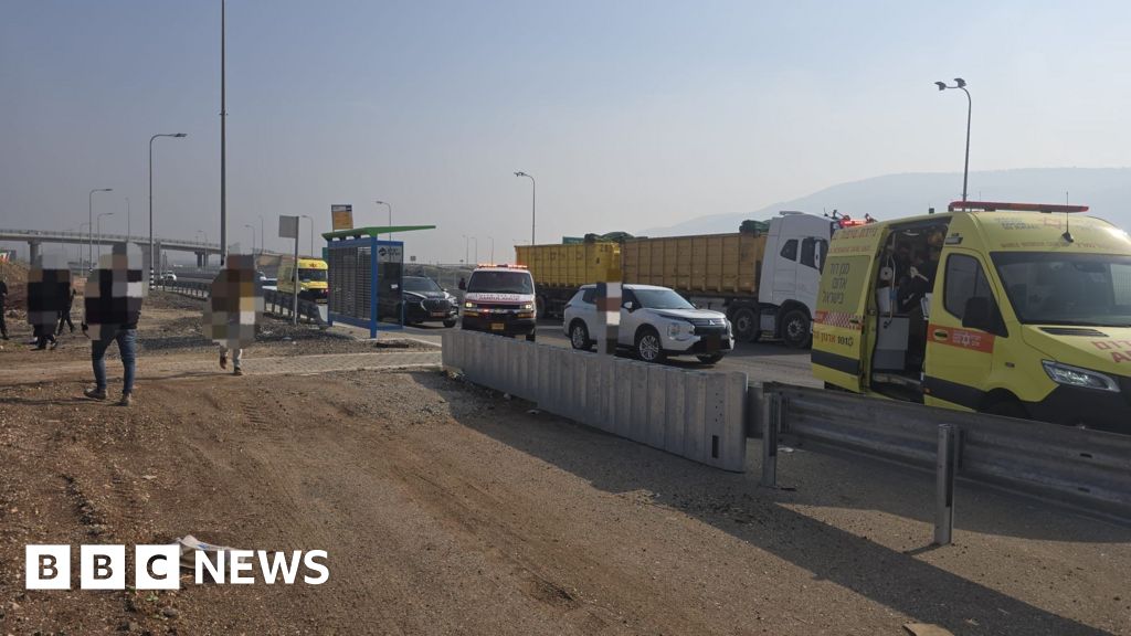 Two killed in suspected Palestinian ramming and knife attack in Israel