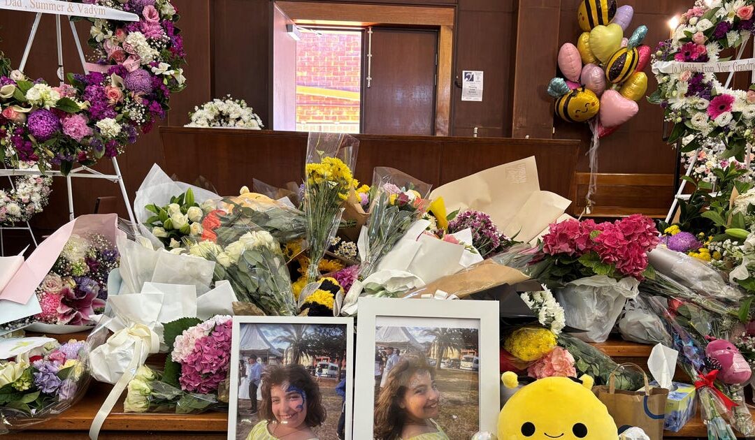 'So beautiful, so innocent': 10-year-old Matilda killed in Bondi massacre laid to rest