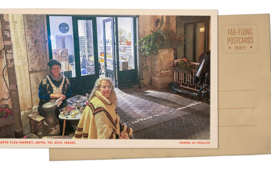 Greetings from Jaffa, Israel, where a salon is a welcoming space for Palestinians and Jews