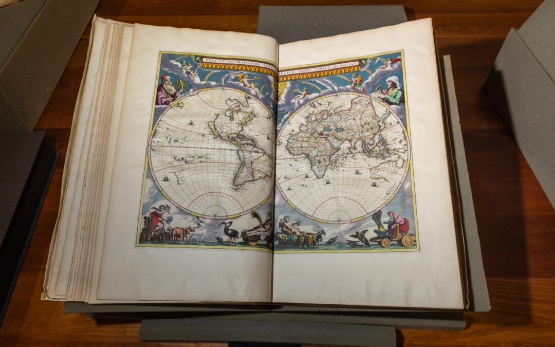 From 400-year-old globes to cosmic shrouds: A Maine library brings maps to life